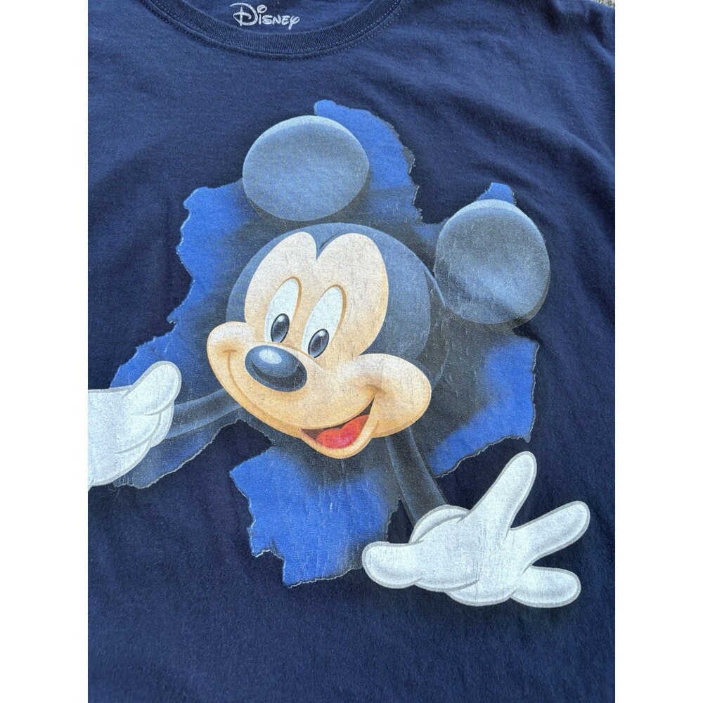 Disney Dreams Florida Mickey Mouse Crawl‎ through Adult Large Blue TShirt - Picture 2 of 5